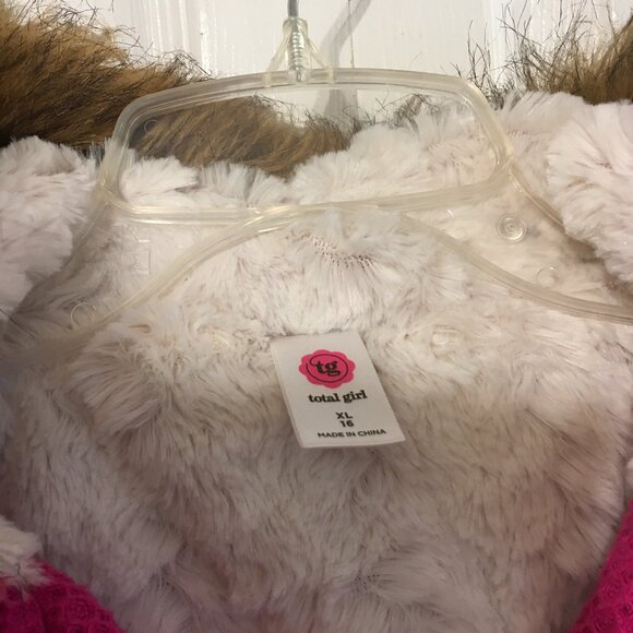 Total Girl Pink Coat - Picture 2 of 10